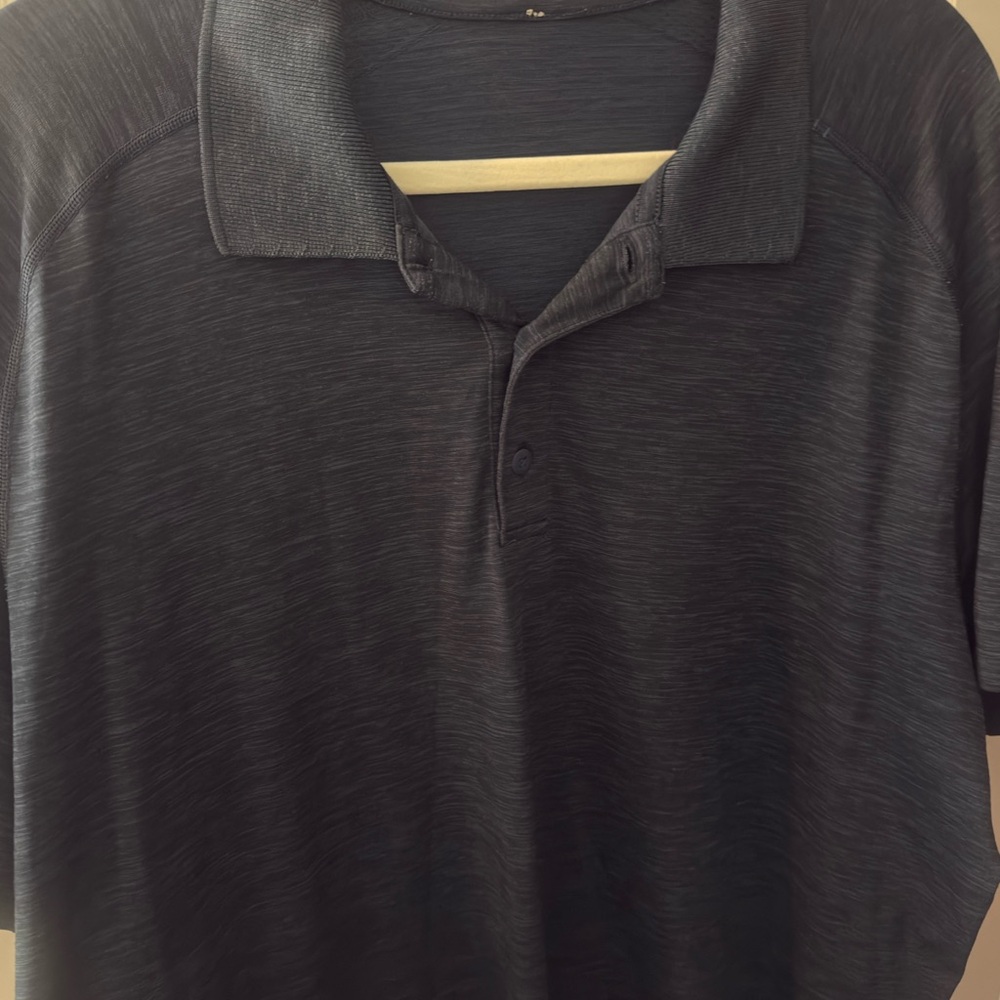 Lululemon Metal Vent Tech Polo Golf Shirt Men XXL